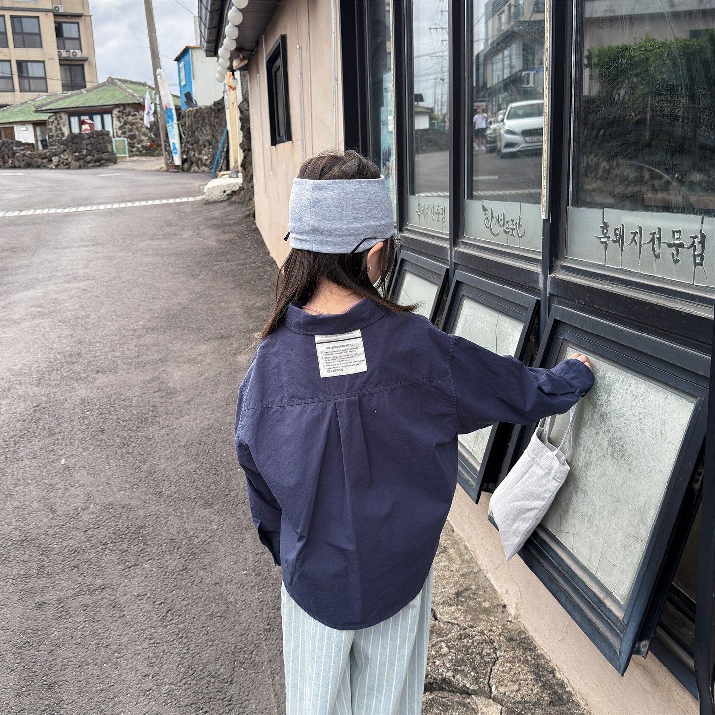 長袖シャツ・ブラウス Embroidered Spring Shirt Top 刺繍入り シャツ トップス【mh0012038】