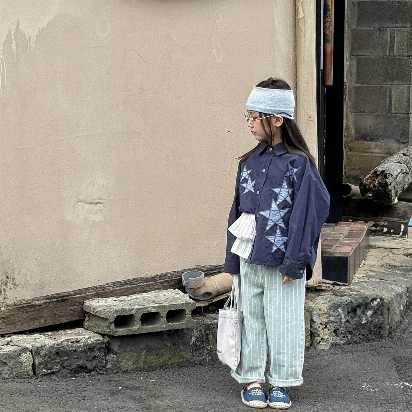 長袖シャツ・ブラウス Embroidered Spring Shirt Top 刺繍入り シャツ トップス【mh0012038】