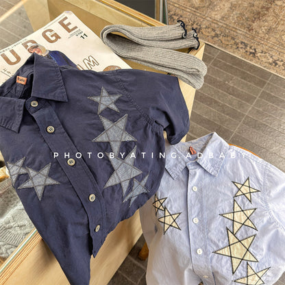 長袖シャツ・ブラウス Embroidered Spring Shirt Top 刺繍入り シャツ トップス【mh0012038】