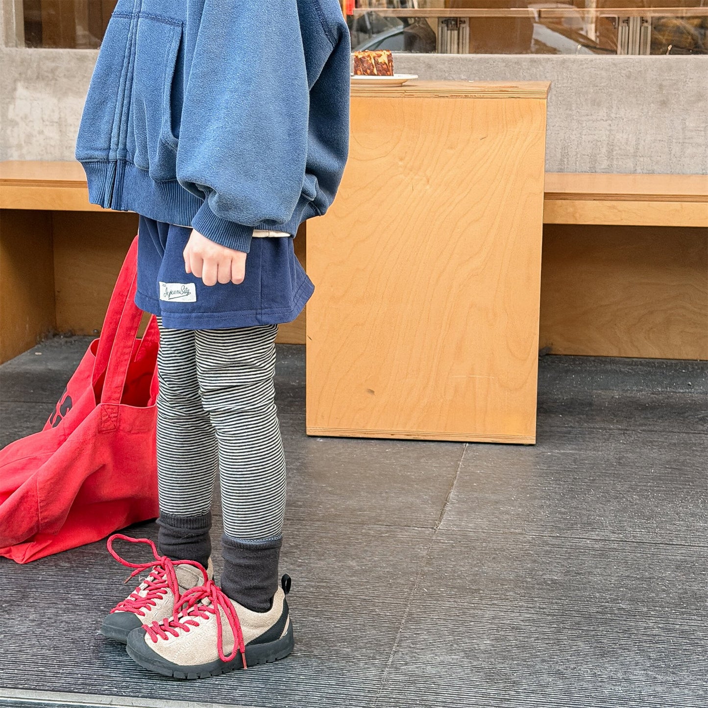 レギンスパンツ Fake Two-Piece Leggings フェイク レイヤード レギンスパンツ【mh0012135】