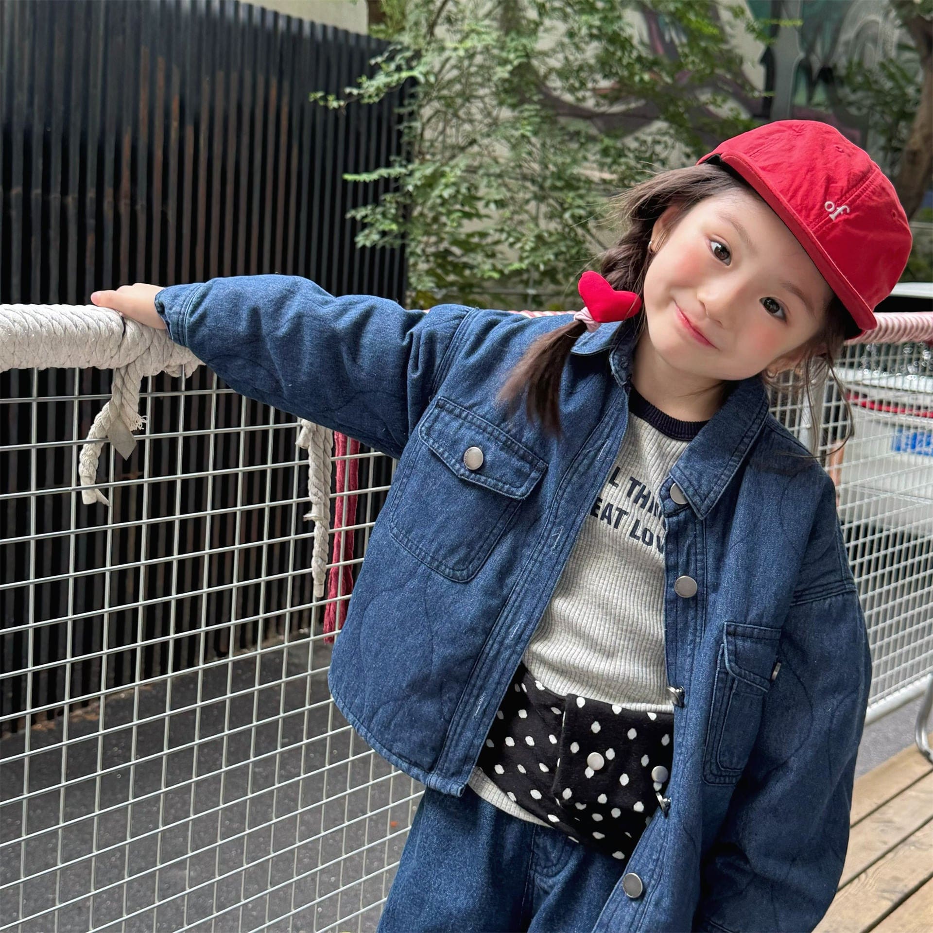 ショートコート・ジャケット・ジャンパー キルティングデニムブルゾンジャケット Gジャン【mh0010814】