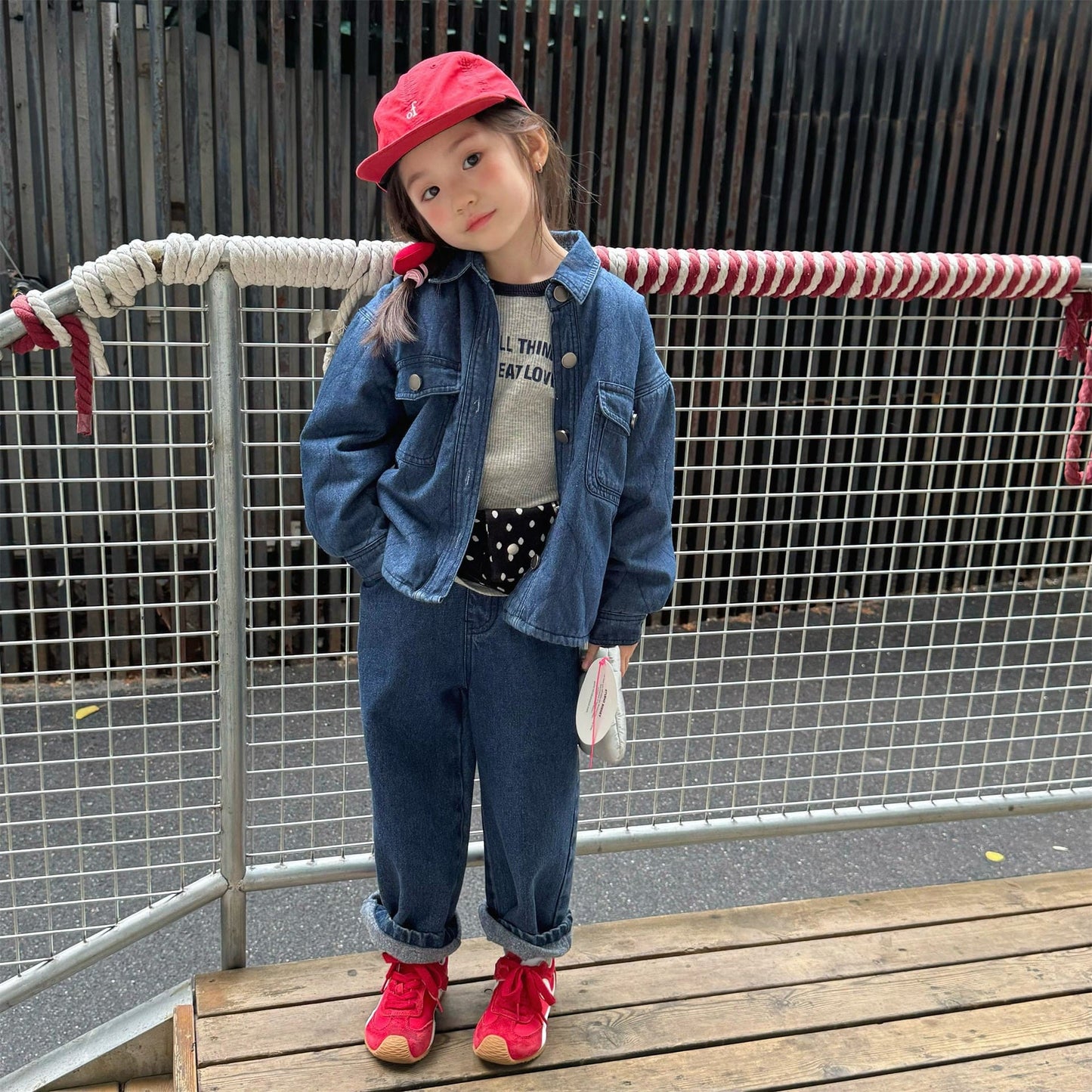 ショートコート・ジャケット・ジャンパー キルティングデニムブルゾンジャケット Gジャン【mh0010814】