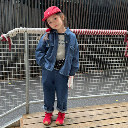 ショートコート・ジャケット・ジャンパー キルティングデニムブルゾンジャケット Gジャン【mh0010814】