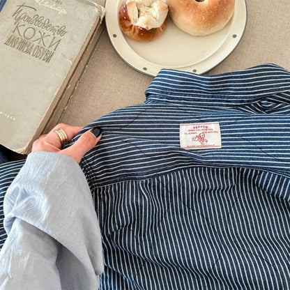 ショートコート・ジャケット・ジャンパー キルティングデニムブルゾンジャケット Gジャン【mh0010814】