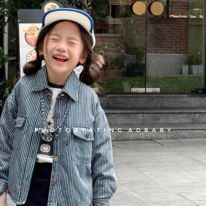 ショートコート・ジャケット・ジャンパー キルティングデニムブルゾンジャケット Gジャン【mh0010814】