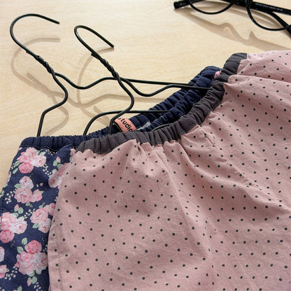 ロングパンツ・スウェットパンツ Lace Wide Leg Cropped Pants レース ワイドパンツ【mh0011949】