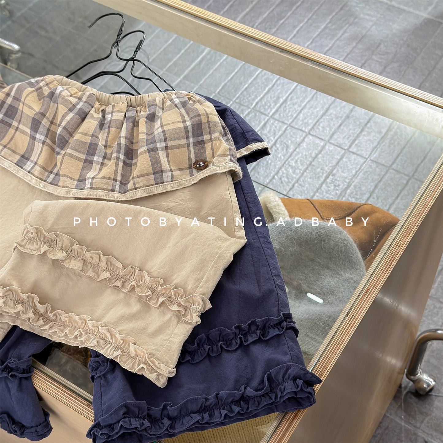 ロングパンツ・スウェットパンツ Lace Wide Leg Layered Pants レース ワイドパンツ【mh0011948】