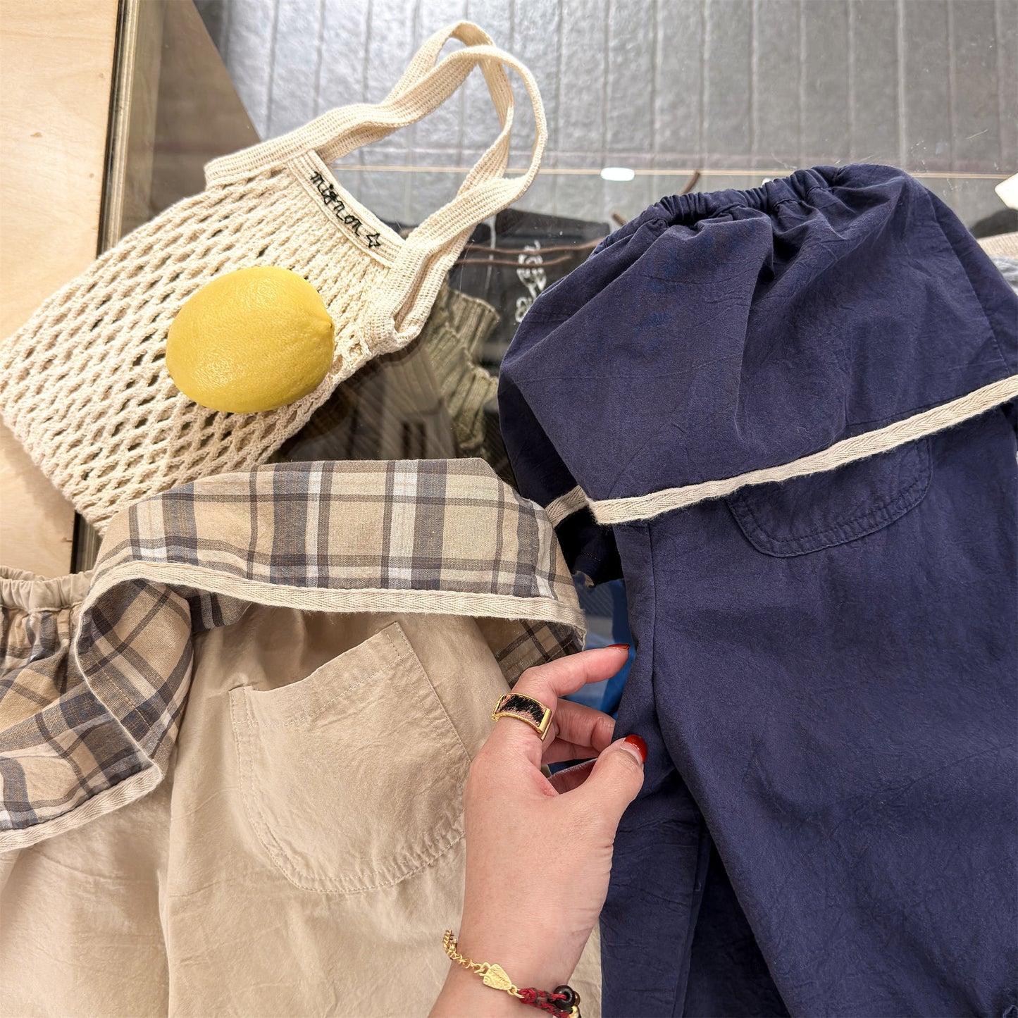 ロングパンツ・スウェットパンツ Lace Wide Leg Layered Pants レース ワイドパンツ【mh0011948】