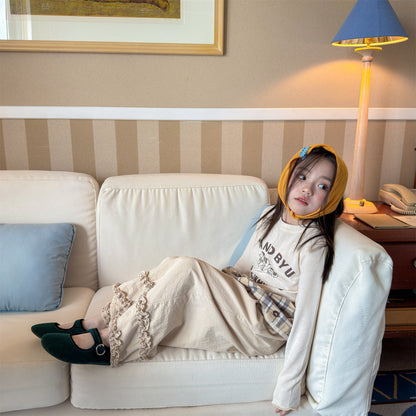 ロングパンツ・スウェットパンツ Lace Wide Leg Layered Pants レース ワイドパンツ【mh0011948】