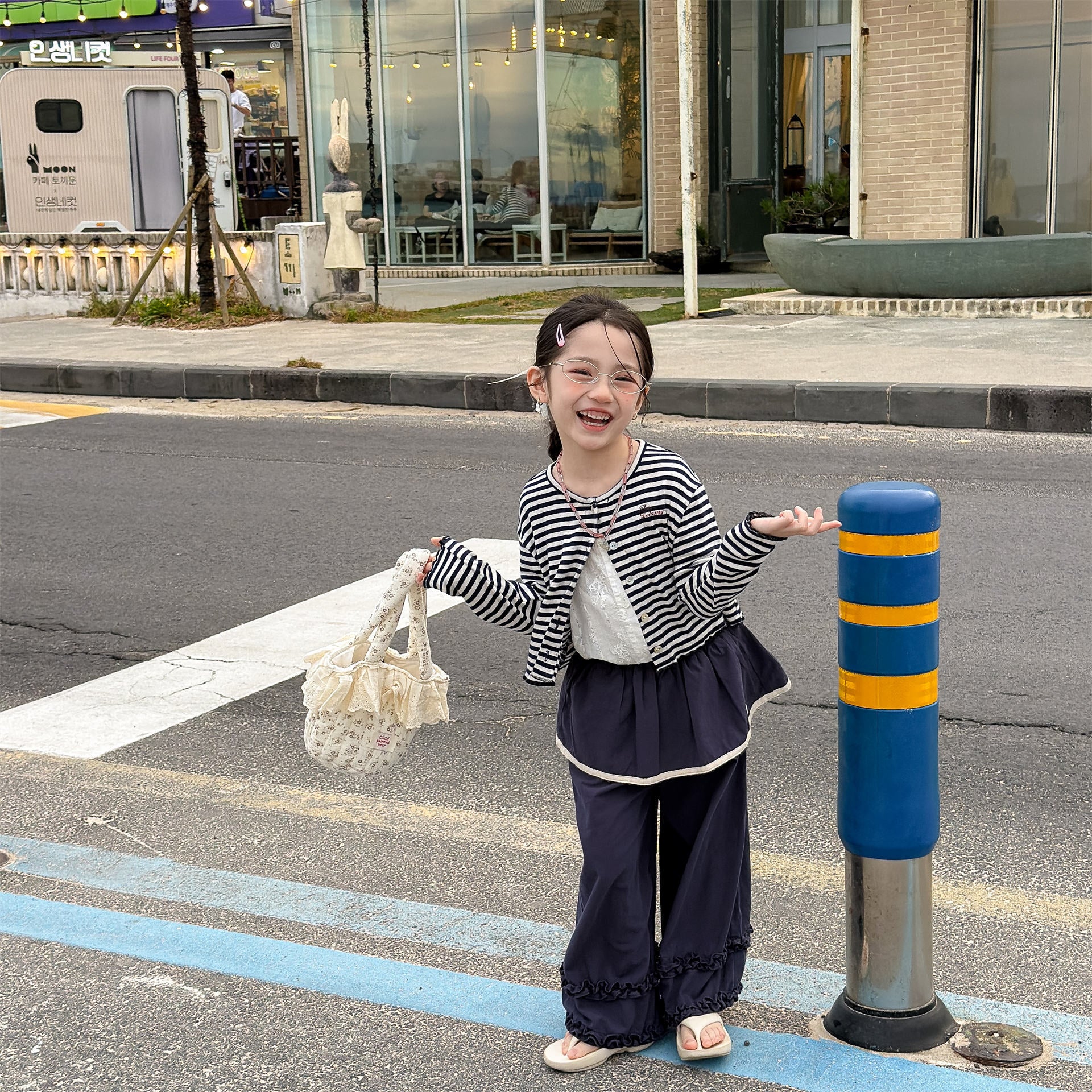 ロングパンツ・スウェットパンツ Lace Wide Leg Layered Pants レース ワイドパンツ【mh0011948】