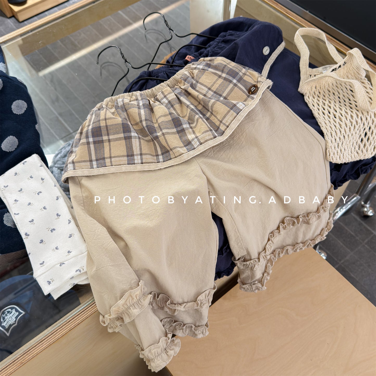 ロングパンツ・スウェットパンツ Lace Wide Leg Layered Pants レース ワイドパンツ【mh0011948】