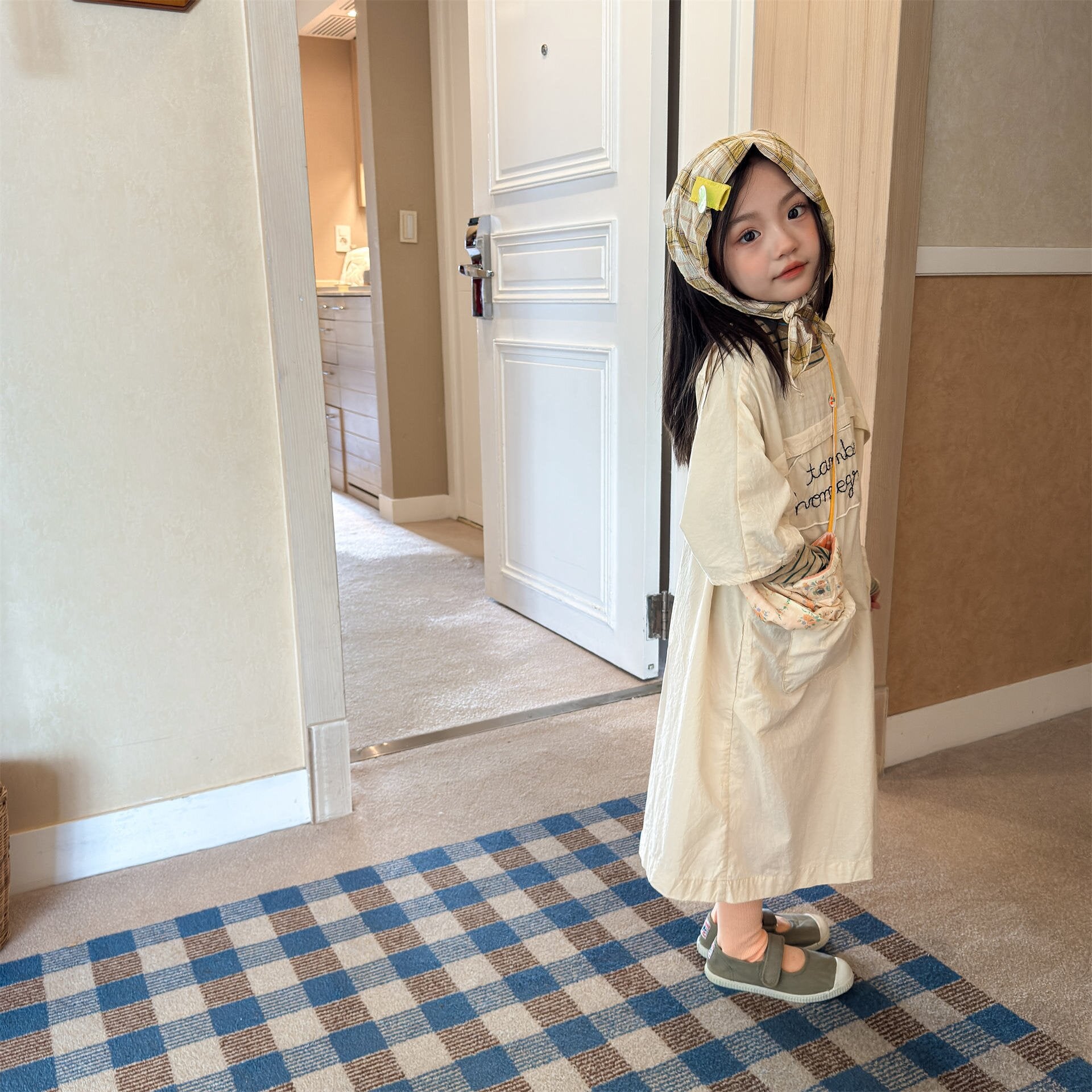 長袖ワンピース Long Sleeved Dress Spring Skirt 長袖 ワンピース スカート【mh0012086】