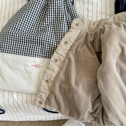 ベスト キッズベスト 裏フリーススタンドカラーフロントオープンアウターベスト【mh0007675】