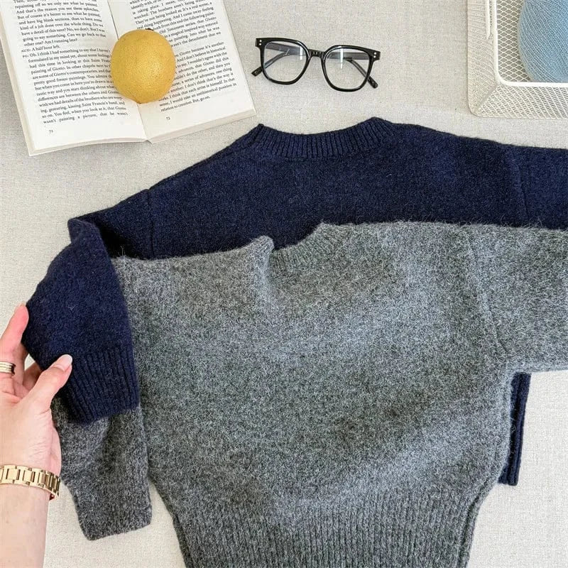 ニット・セーター キッズトップス ビッグリボン長袖ニットセーター【mh0007926】