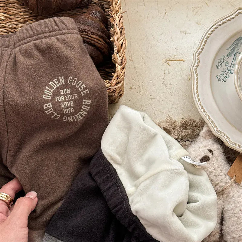 レギンスパンツ キッズパンツ パッチワーク切り替えロングレギンスパンツ【mh0008293】