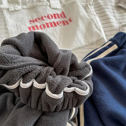 ロングパンツ・スウェットパンツ キッズパンツ サイドラインフリースロングスウェットパンツ【mh0008452】