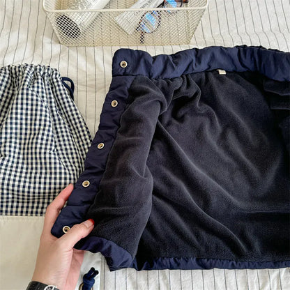 ベスト キッズベスト ロゴ刺繍ワンポイントパデッドベスト【mh0008461】