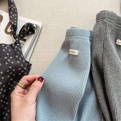 レギンスパンツ キッズパンツ 裾フリルフレアリブレギンスパンツ【mh0008966】