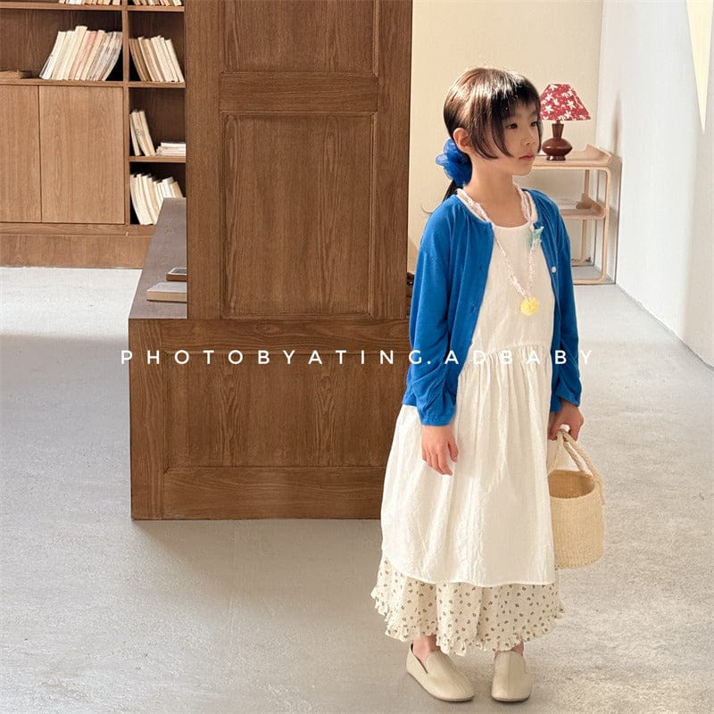 ノースリーブワンピース ノースリーブ無地/ストライプシンプルワンピース【mh0009375】