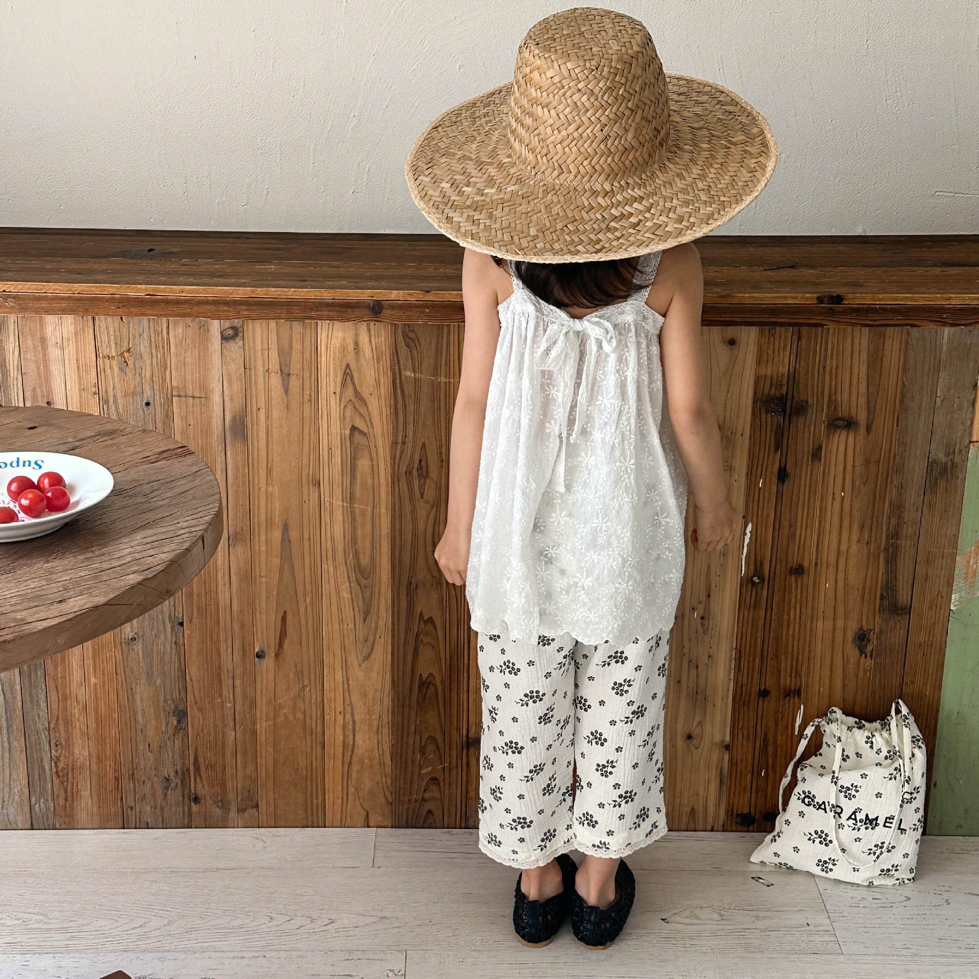 タンクトップ・キャミソール・ノースリーブトップス 裾レースキャミソールチュニックブラウス【mh0009396】