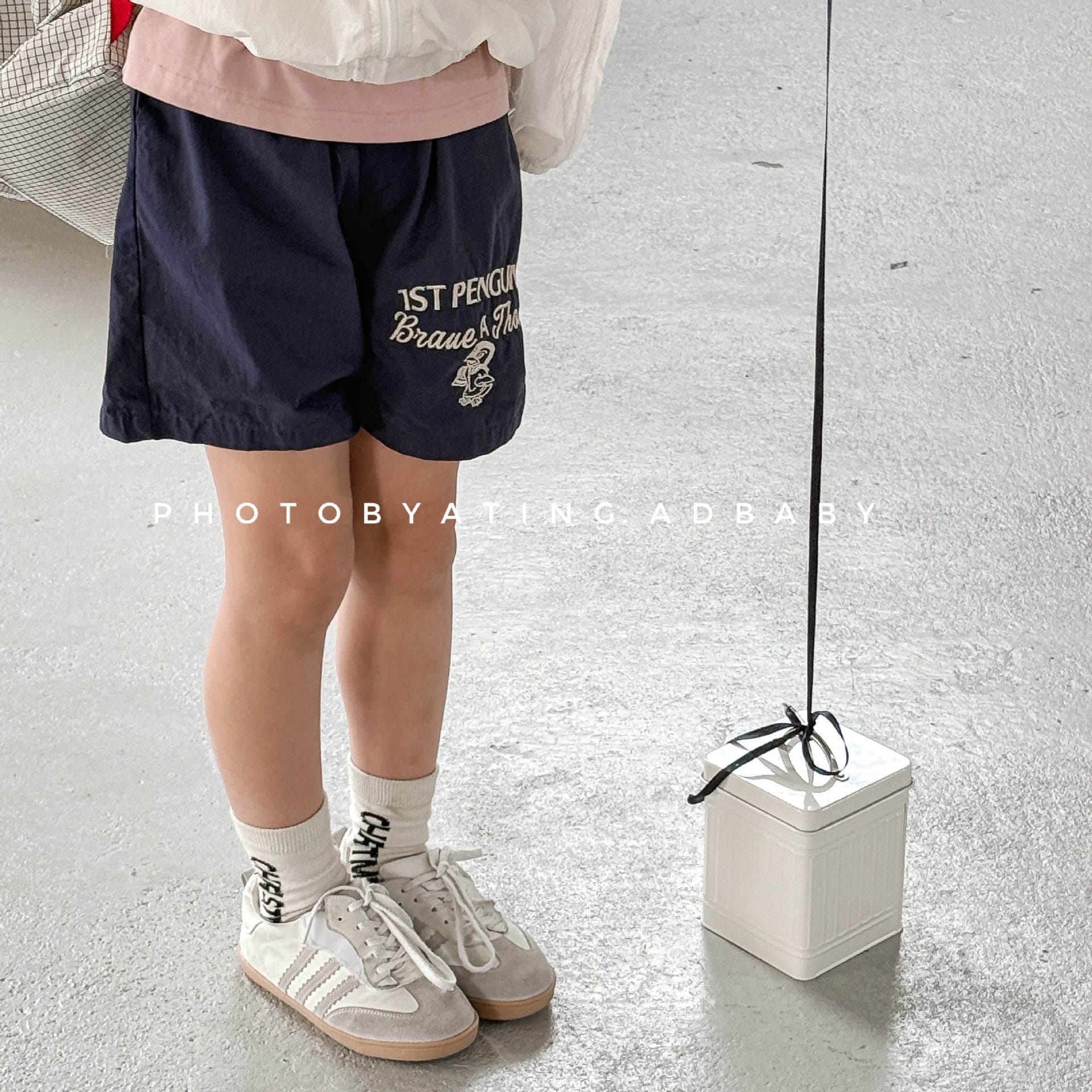 ハーフパンツ・ショートパンツ レターロゴ刺繍スポーツショートパンツ【mh0009399】