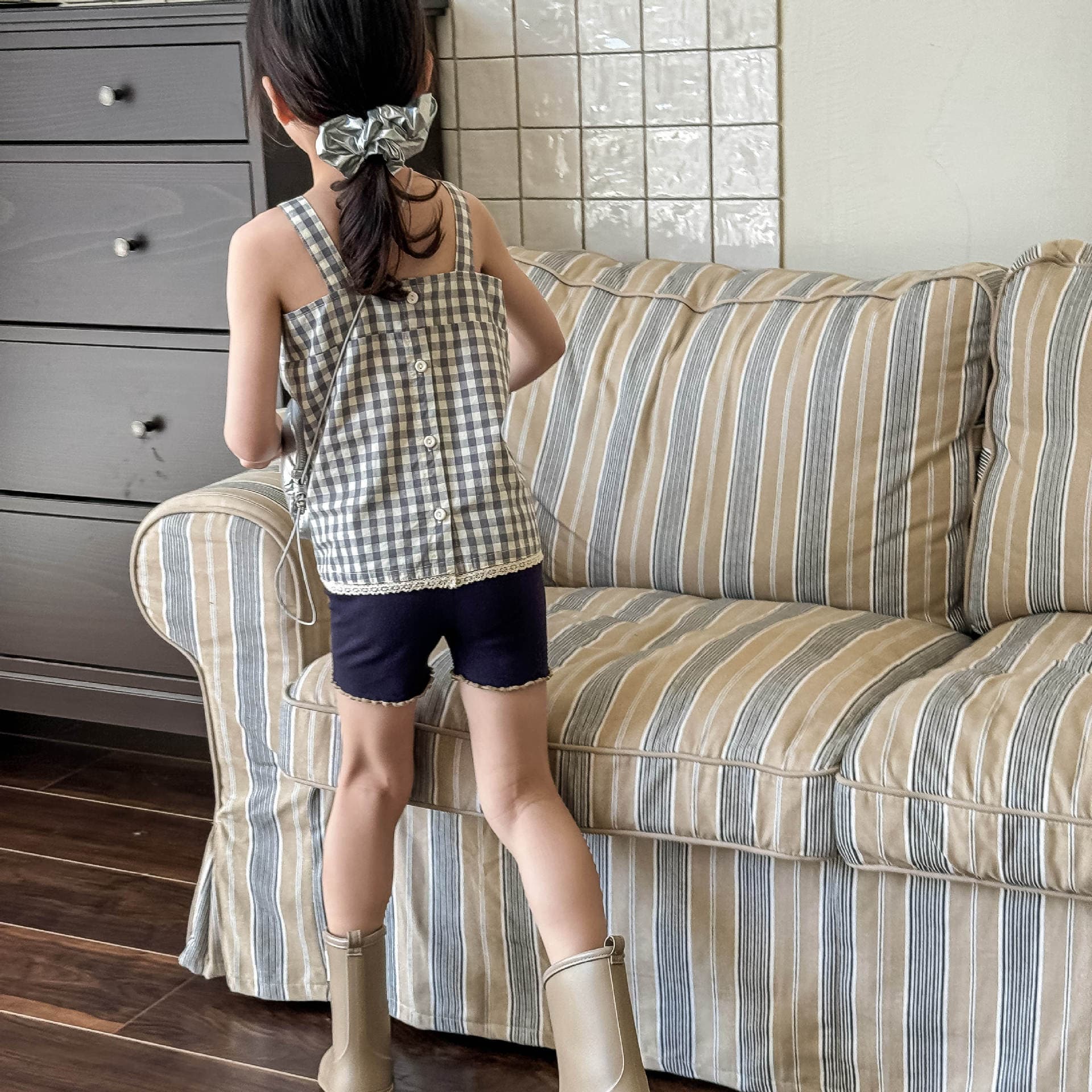 レギンスパンツ レースレギンスショートパンツ【mh0009542】