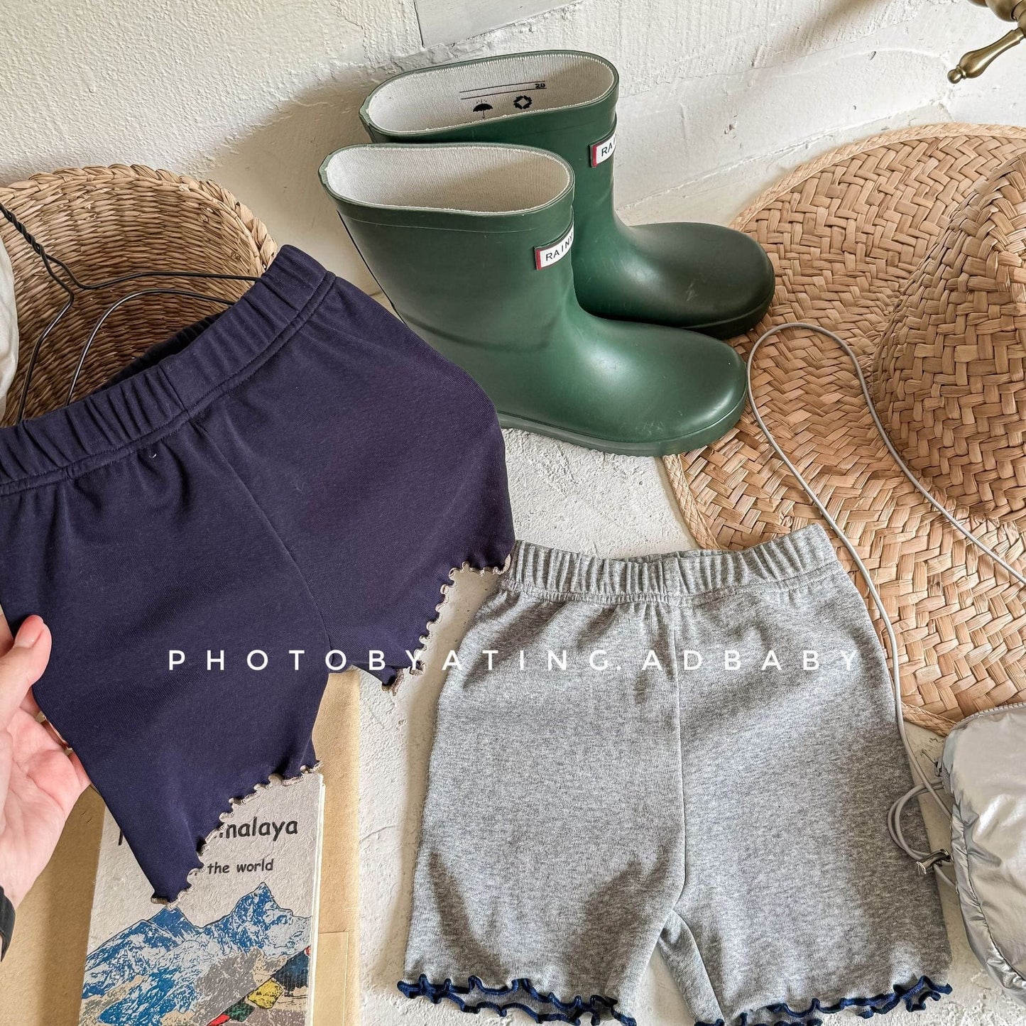 レギンスパンツ レースレギンスショートパンツ【mh0009542】