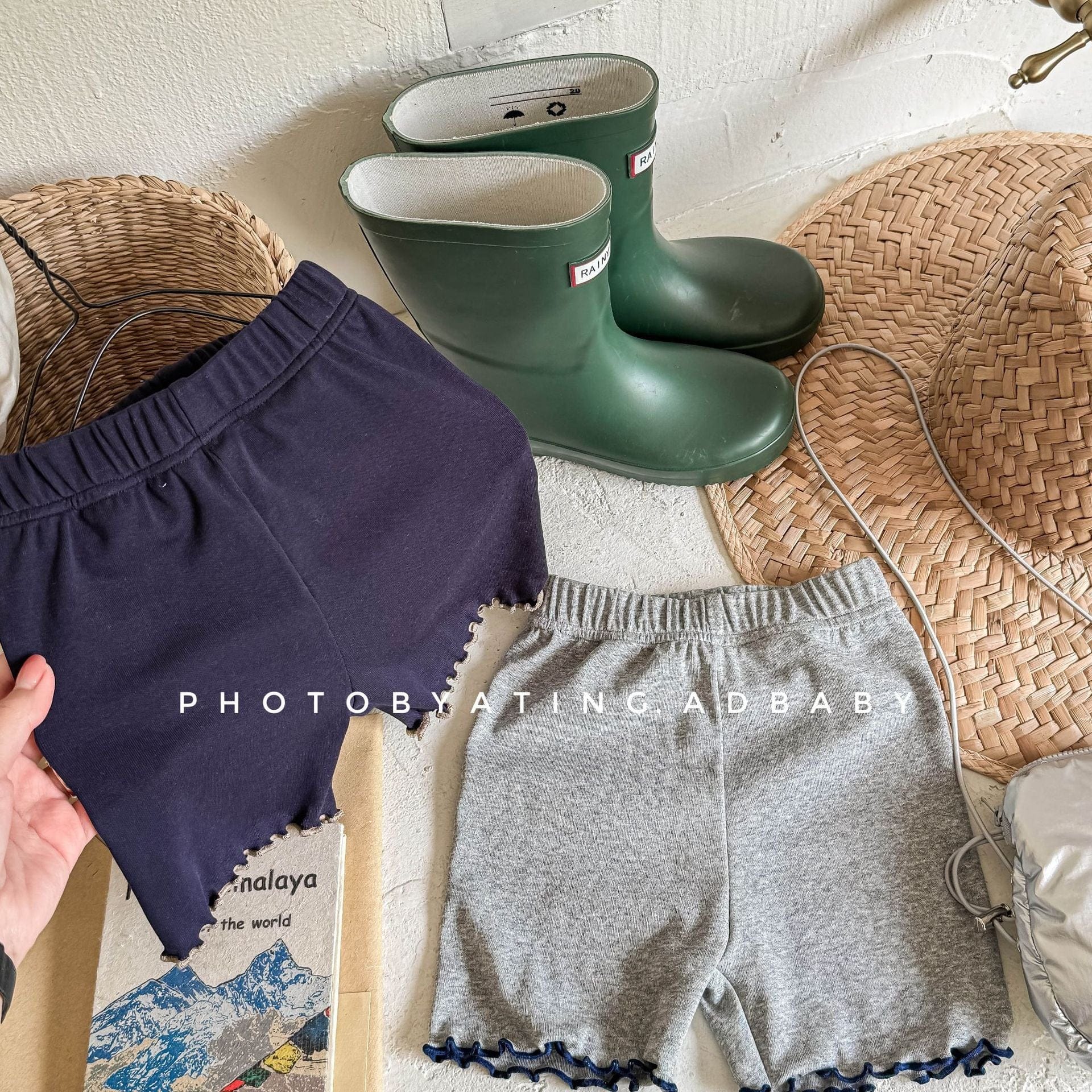 レギンスパンツ レースレギンスショートパンツ【mh0009542】