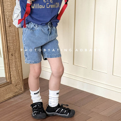 デニムパンツ デニムショートパンツ【mh0009543】