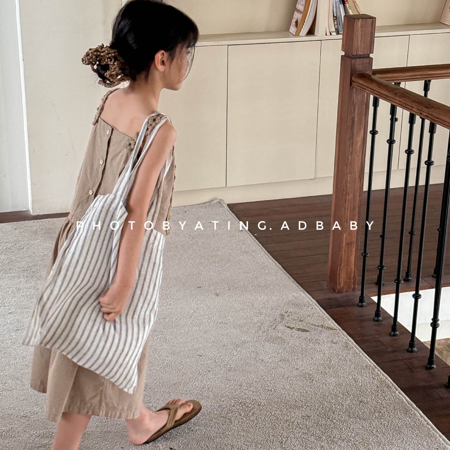 ノースリーブセットアップ フラワーストラップキャミソール+ワイドルーズパンツ【mh0009547】