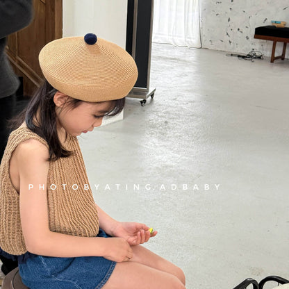 タンクトップ・キャミソール・ノースリーブトップス フリルレースショートタンクトップ【mh0009548】