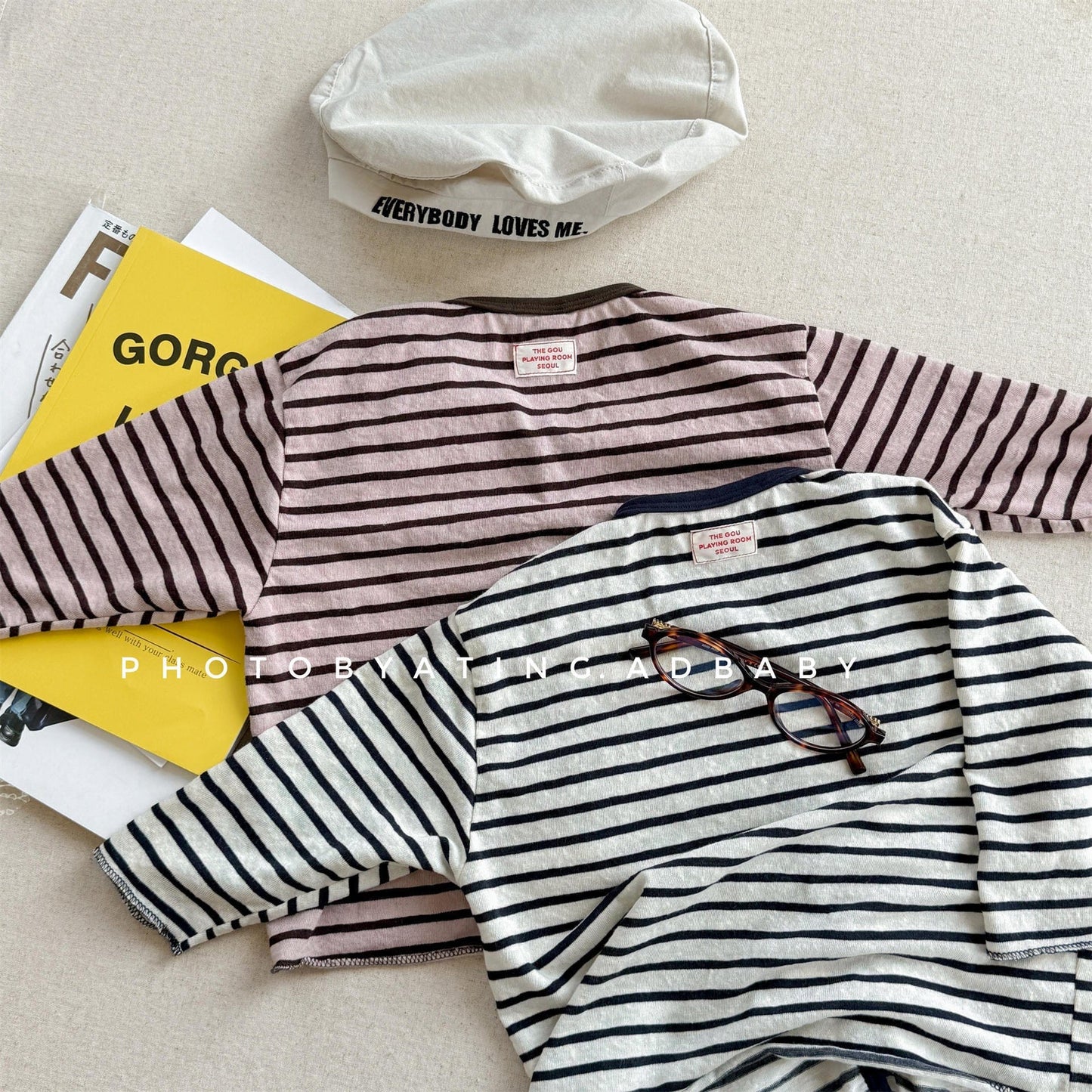 カーディガン・パーカー ボーダー薄手サマーカーディガン【mh0009780】