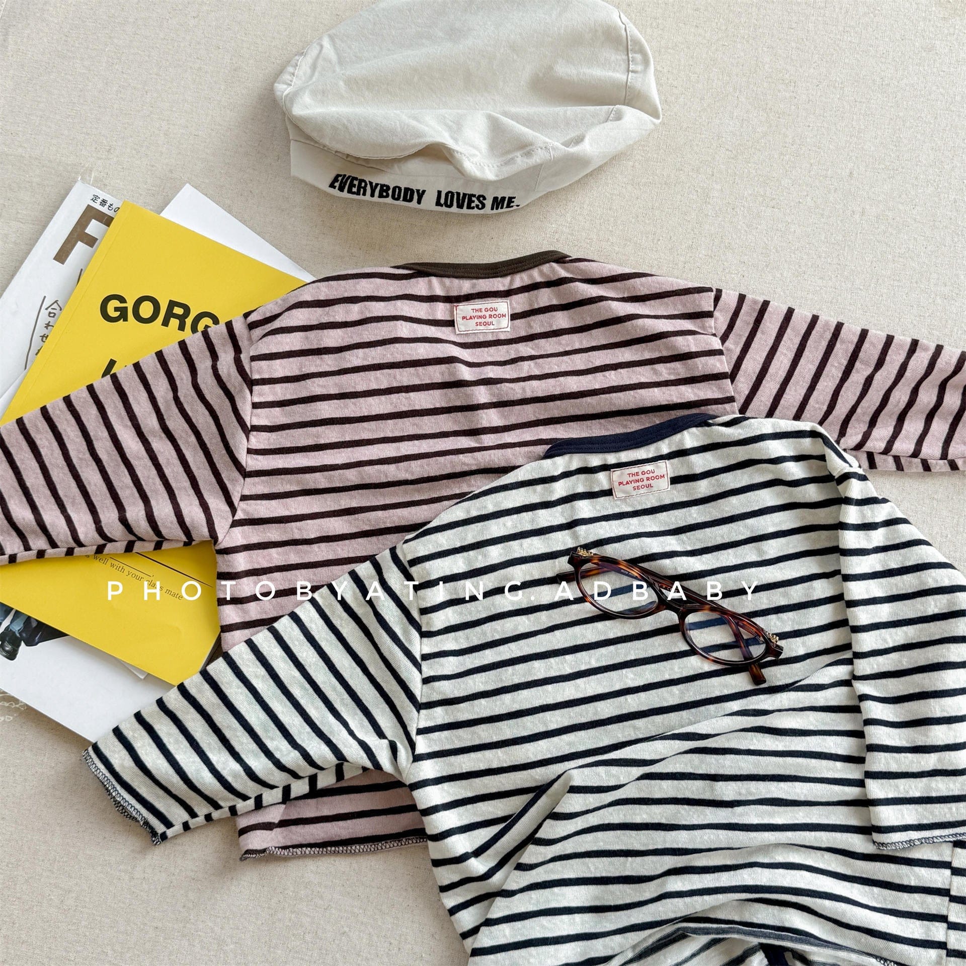 カーディガン・パーカー ボーダー薄手サマーカーディガン【mh0009780】