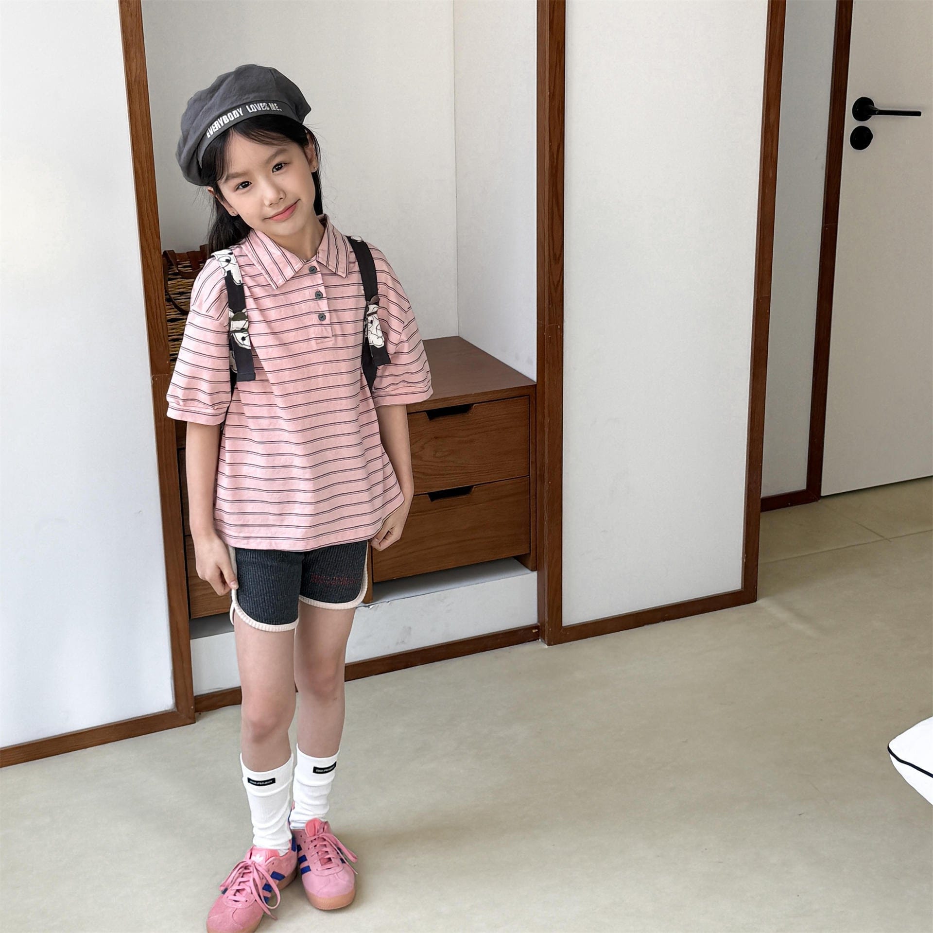 ハーフパンツ・ショートパンツ バイピングショートレギンスパンツ【mh0010137】