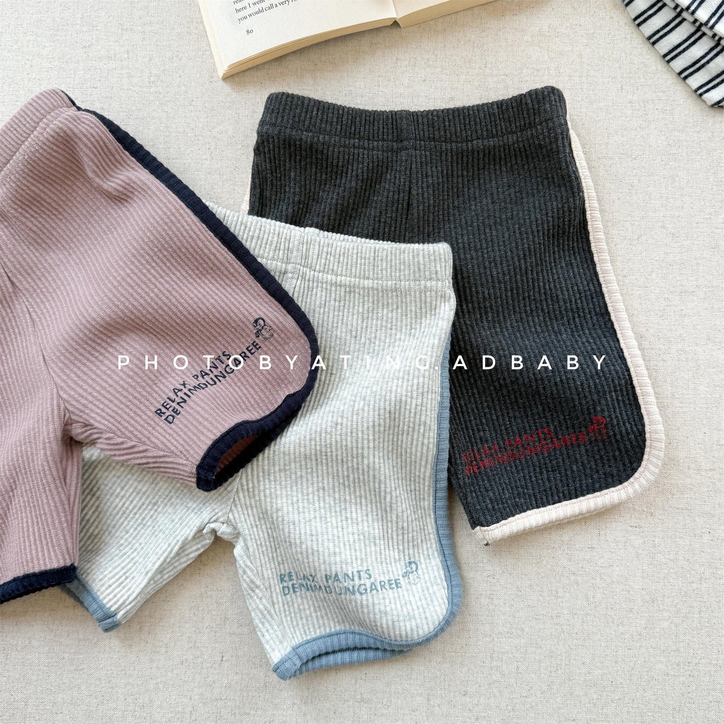 ハーフパンツ・ショートパンツ バイピングショートレギンスパンツ【mh0010137】