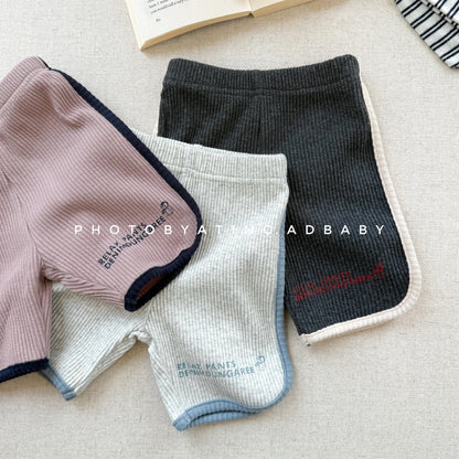 ハーフパンツ・ショートパンツ バイピングショートレギンスパンツ【mh0010137】