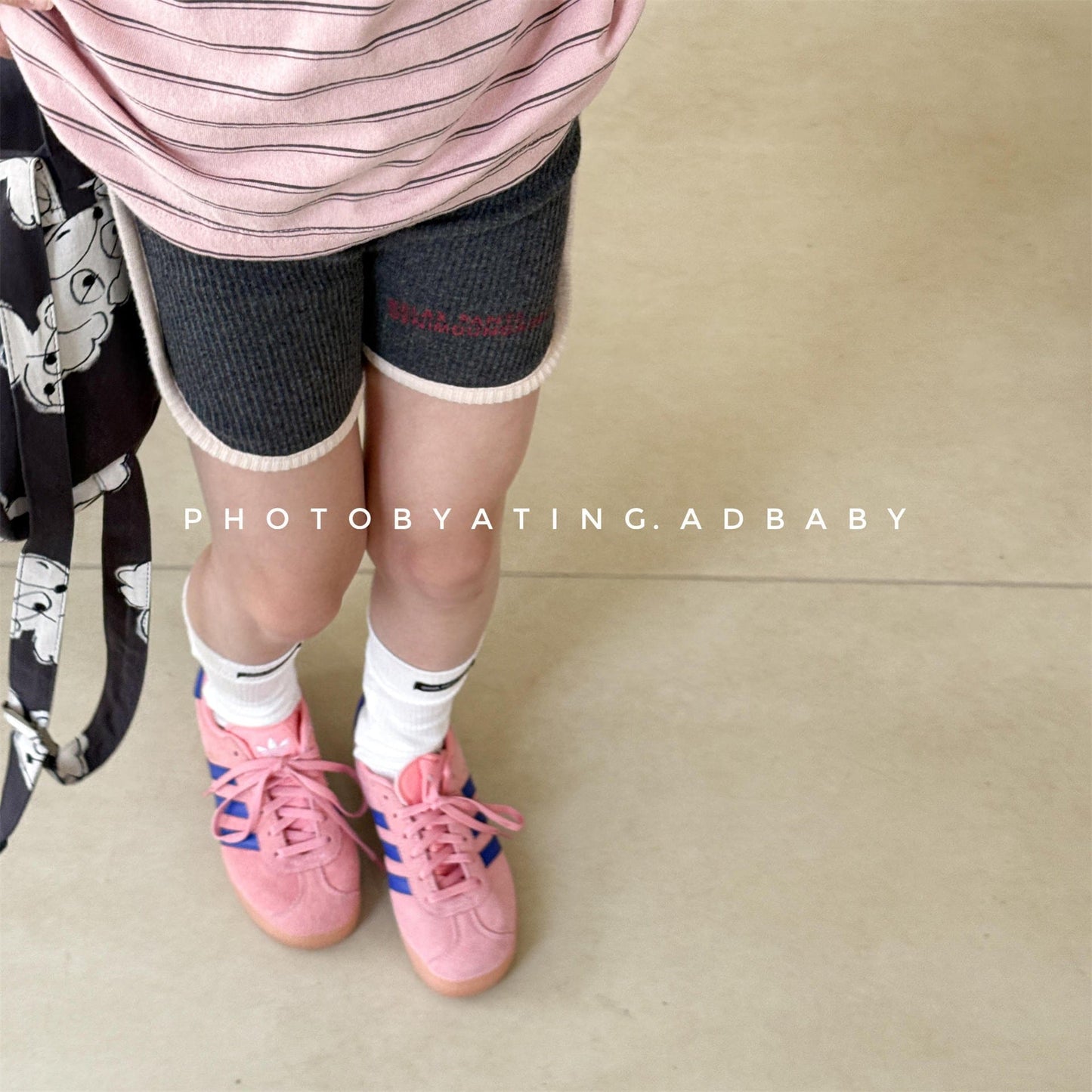 ハーフパンツ・ショートパンツ バイピングショートレギンスパンツ【mh0010137】