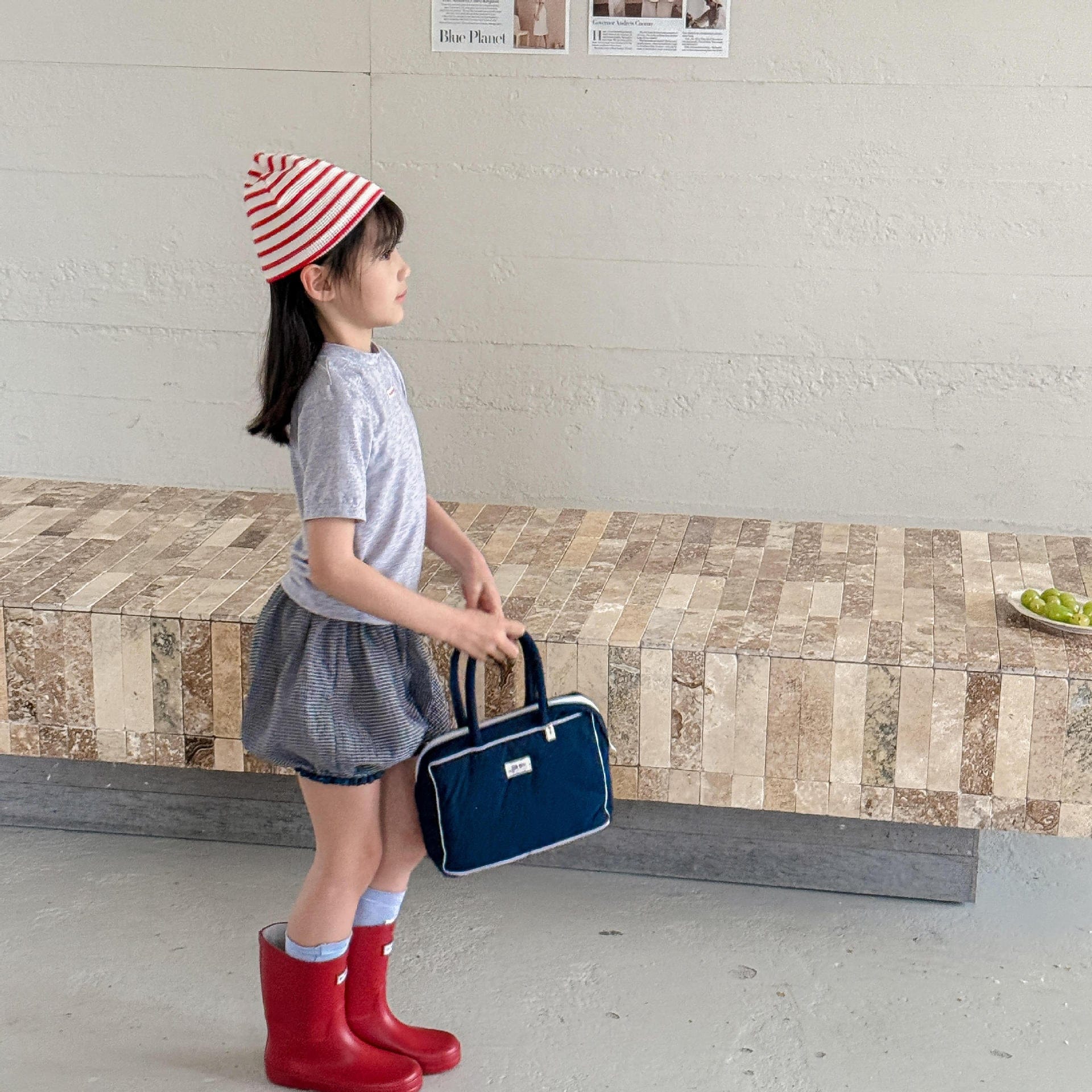 ハーフパンツ・ショートパンツ チェックフリルショートバルーンパンツ【mh0010139】