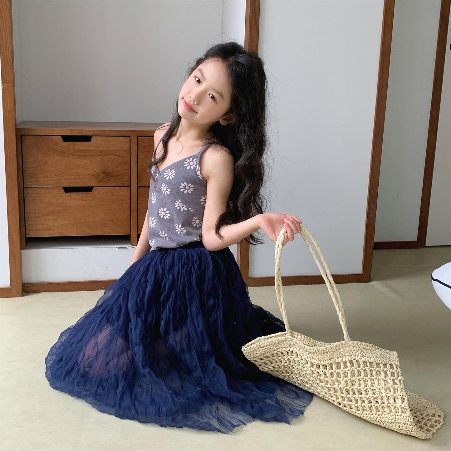 スカート チュチュチュールシアースカート【mh0010143】