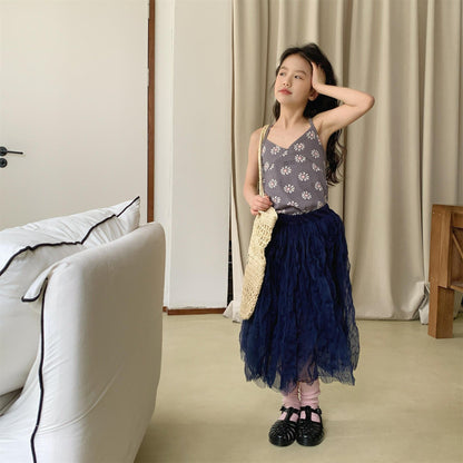 スカート チュチュチュールシアースカート【mh0010143】