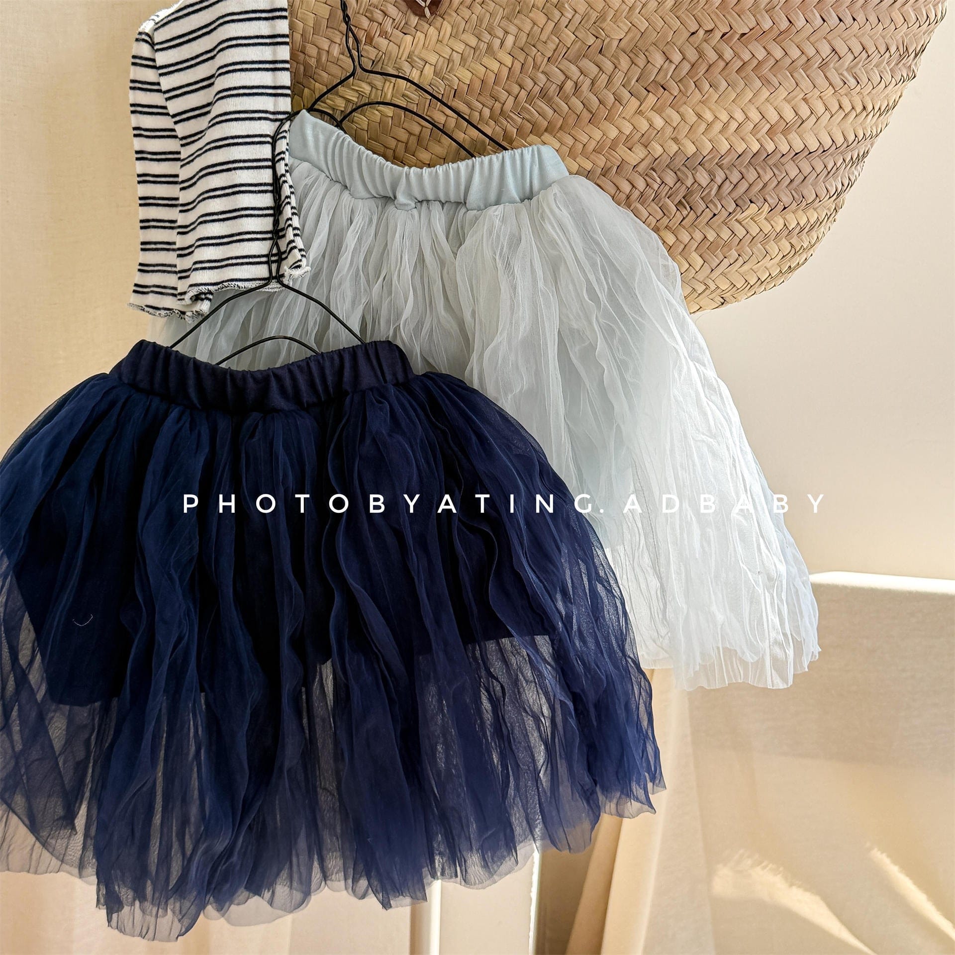 スカート チュチュチュールシアースカート【mh0010143】