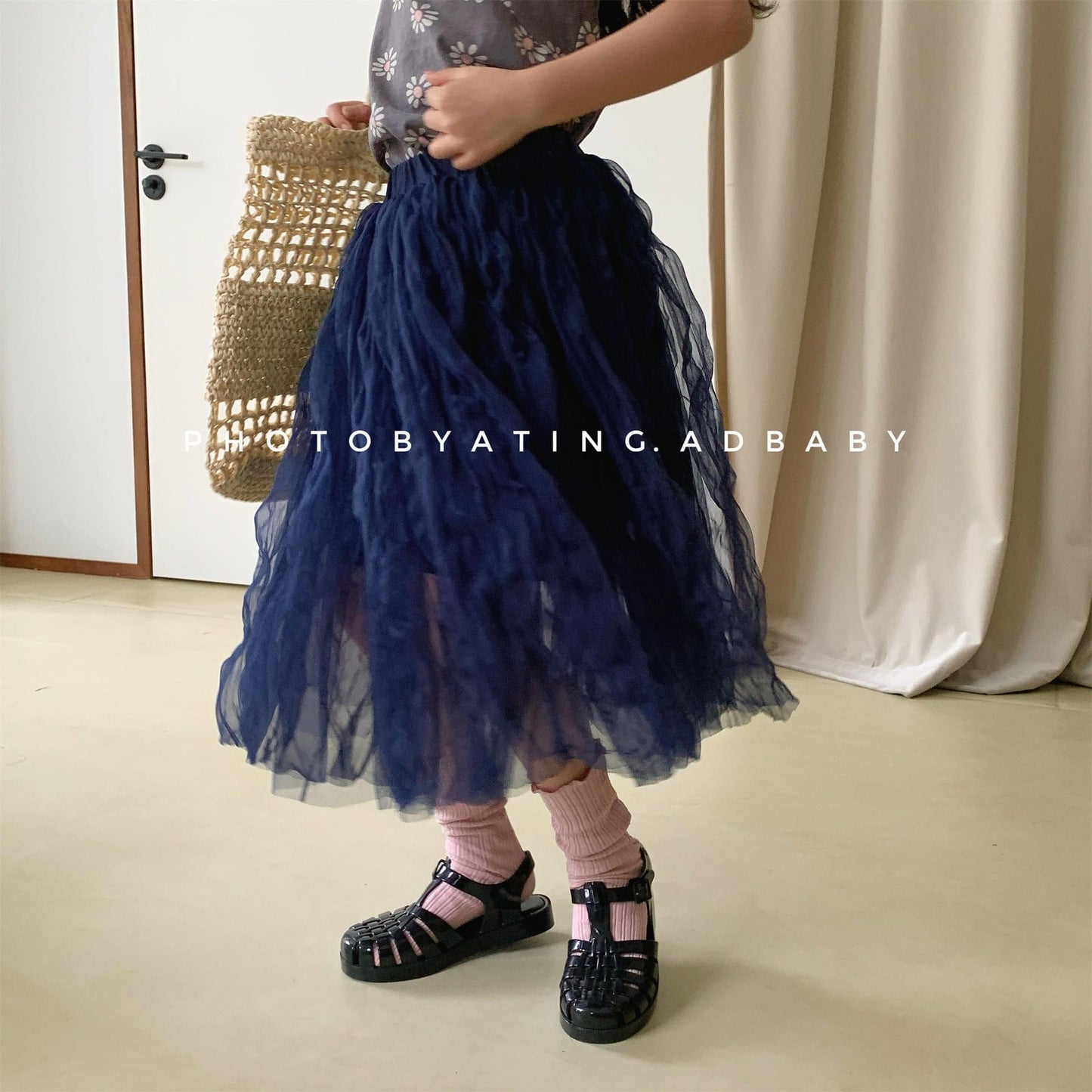 スカート チュチュチュールシアースカート【mh0010143】