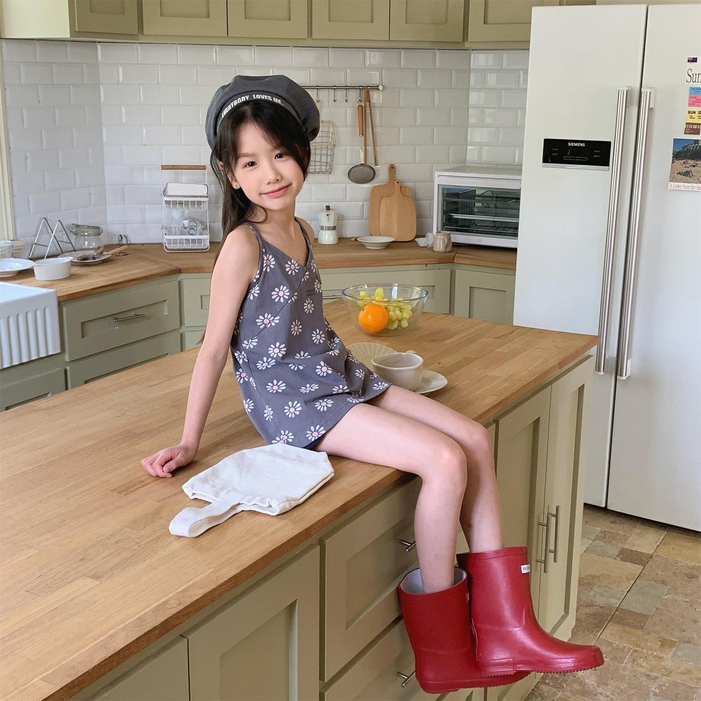 タンクトップ・キャミソール・ノースリーブトップス プリントキャミソールチュニックブラウス【mh0010146】