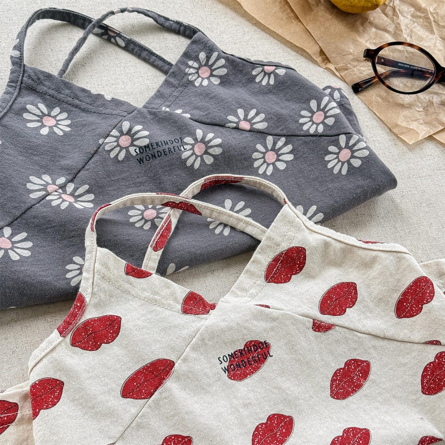 タンクトップ・キャミソール・ノースリーブトップス プリントキャミソールチュニックブラウス【mh0010146】