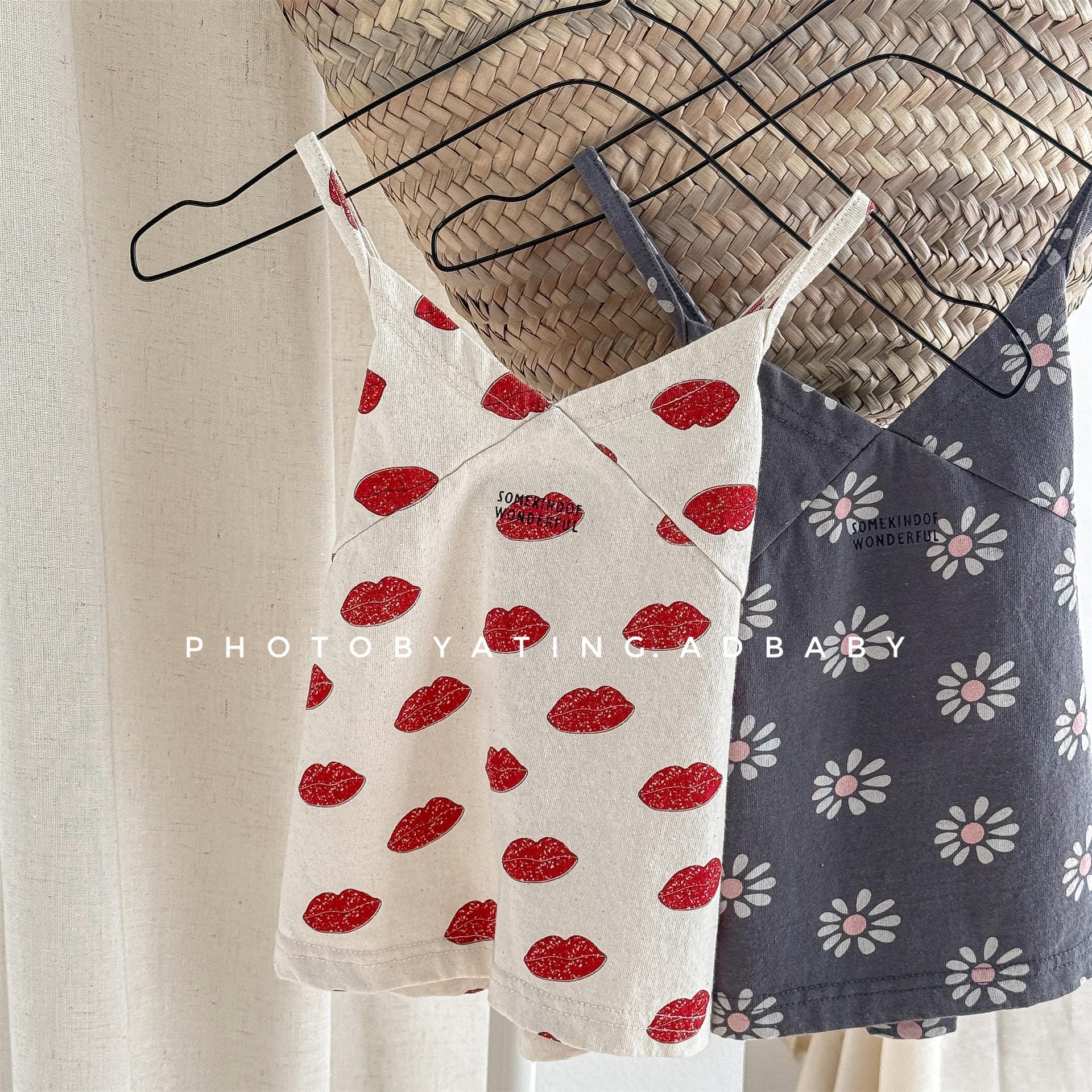 タンクトップ・キャミソール・ノースリーブトップス プリントキャミソールチュニックブラウス【mh0010146】