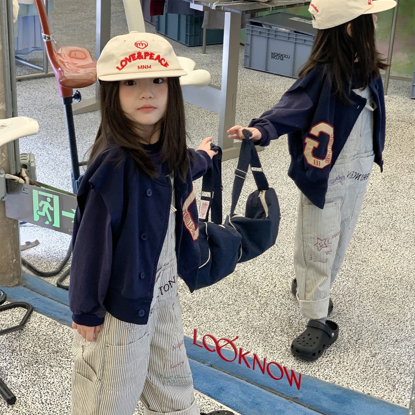 ベスト ビッグレターワッペンノースリーブスタジアムジャケットベスト【mh0010615】