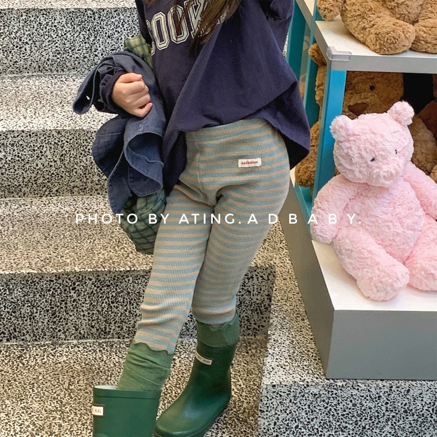 レギンスパンツ カラーボーダーレギンスパンツ【mh0010620】