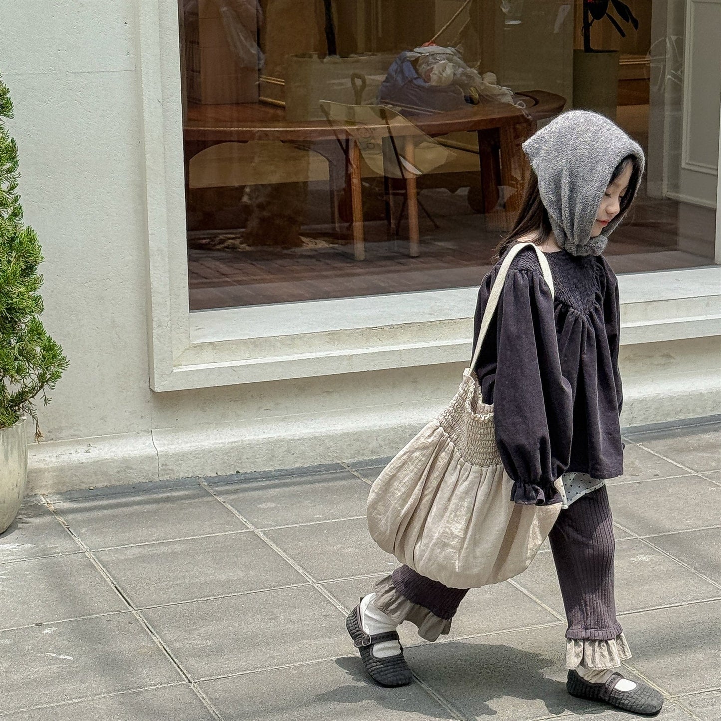 レギンスパンツ 裾フリルフレアレギンスパンツ【mh0010623】