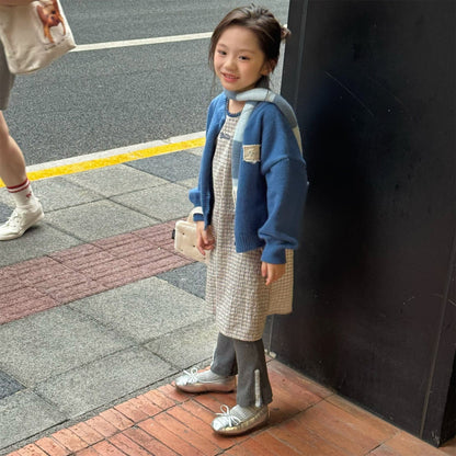 カーディガン・パーカー フリルアップリケニット長袖カーディガンジャケット【mh0010625】