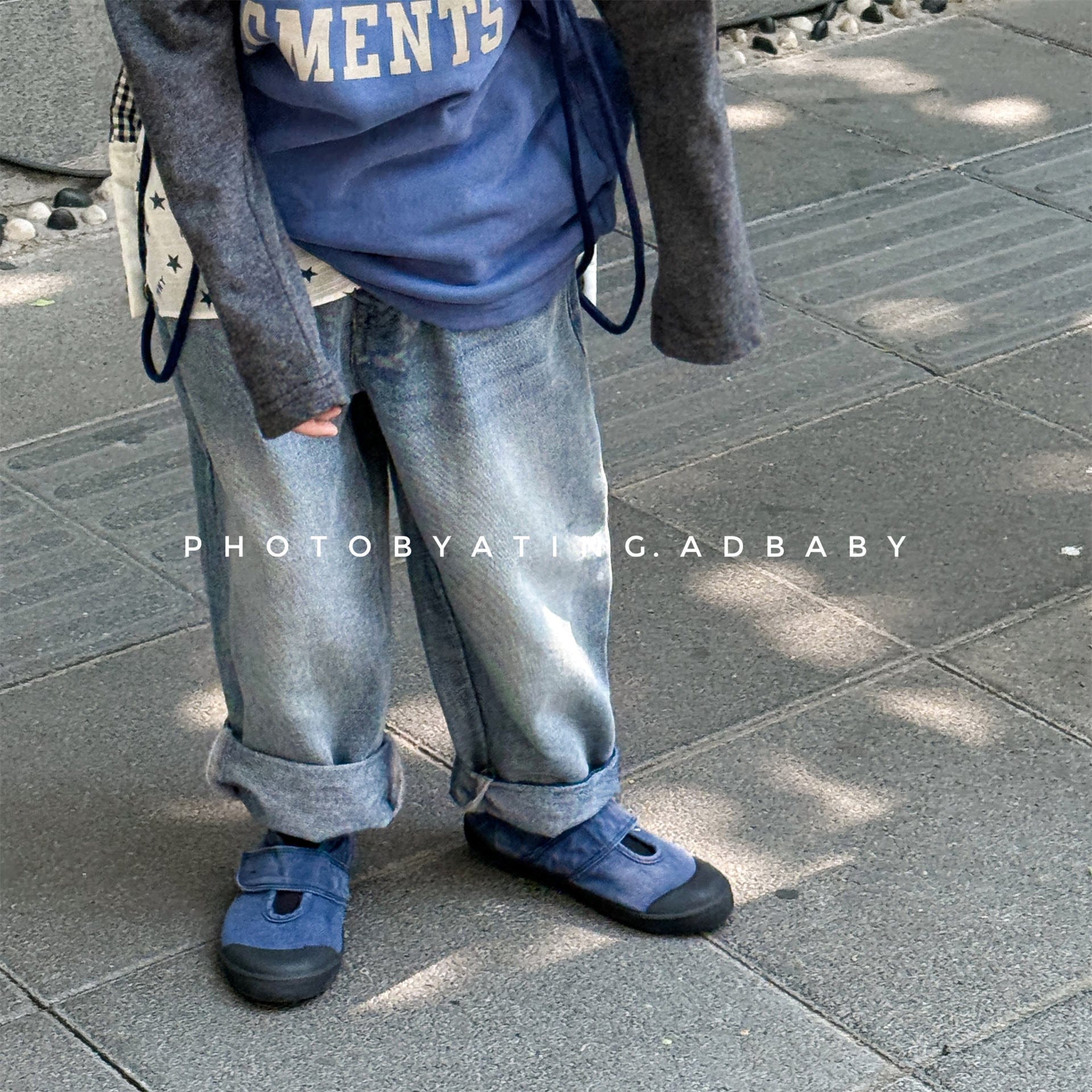 デニムパンツ シンプルベーシックボーイフレンドデニムパンツジーンズ【mh0010626】